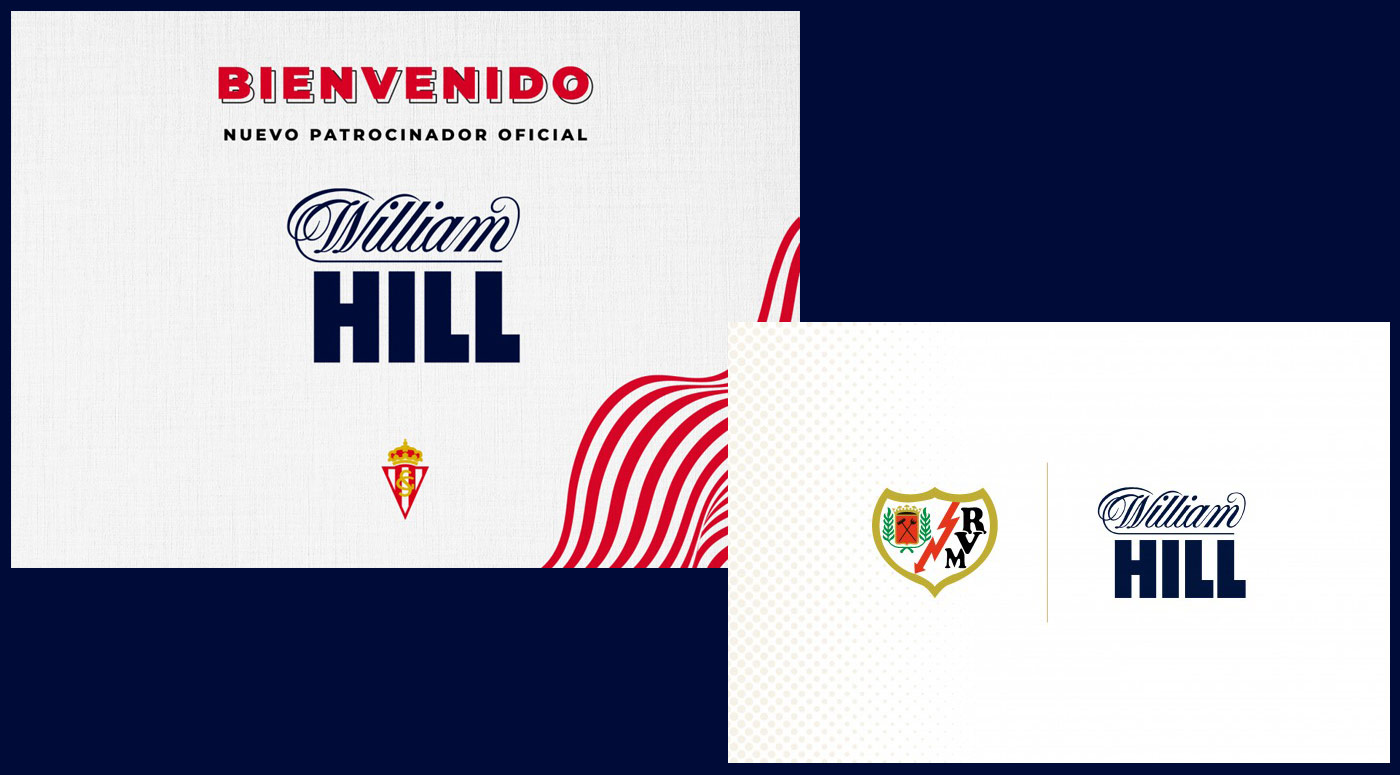 WILLIAM HILL, nuevo Patrocinador del Real y del Vallecano AZARplus