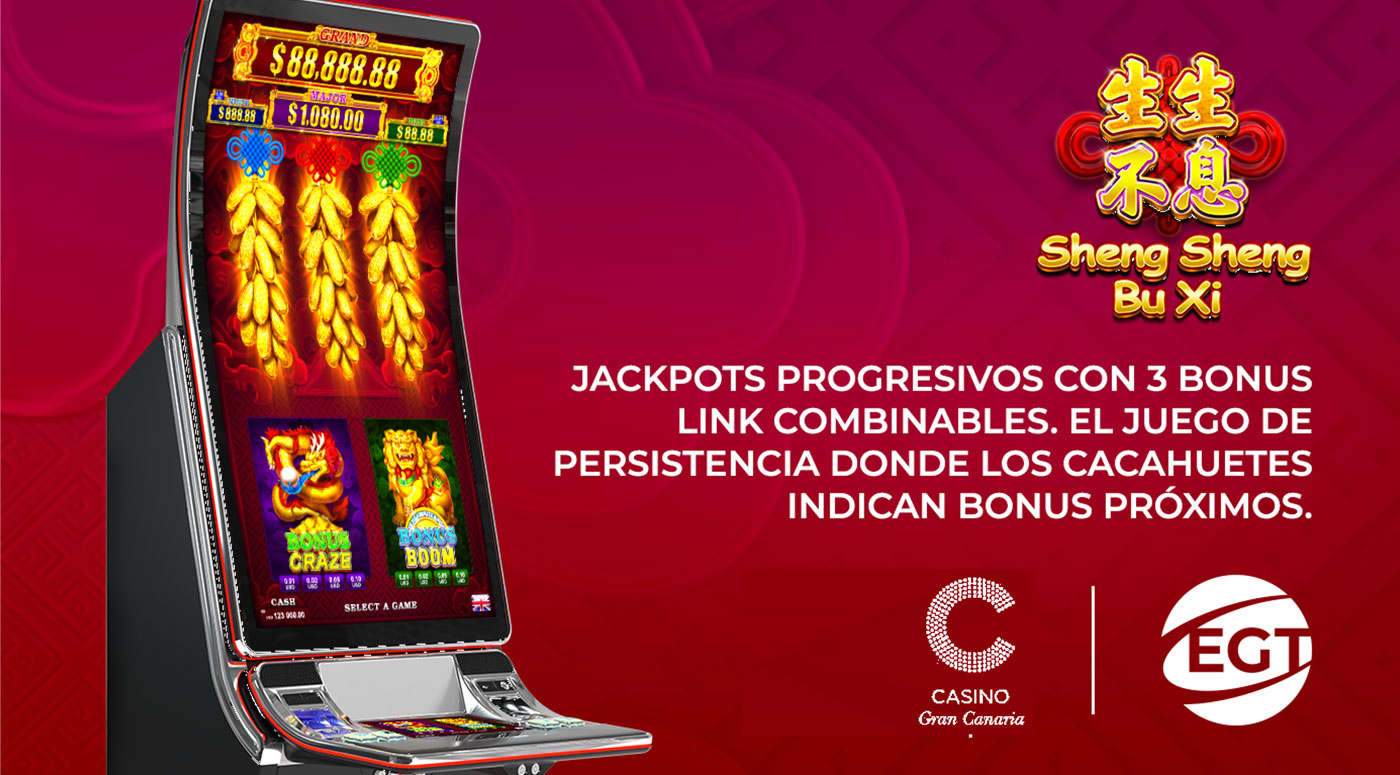 La emoción de EGT España llega a las Islas Afortunadas: Casino Gran Canaria se suma al éxito de Sheng Sheng Bu Xi