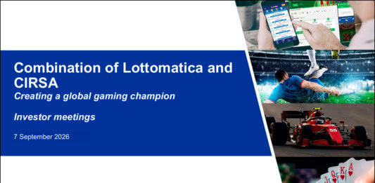 Lottomatica prevé hasta 300 millones de EBITDA online adicional con CIRSA