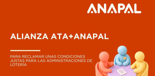 ANAPAL se integra en ATA para reclamar una revisión de las comisiones de los loteros