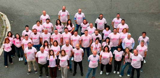 Grupo Kirol se viste de rosa para apoyar la lucha contra el cáncer de mama