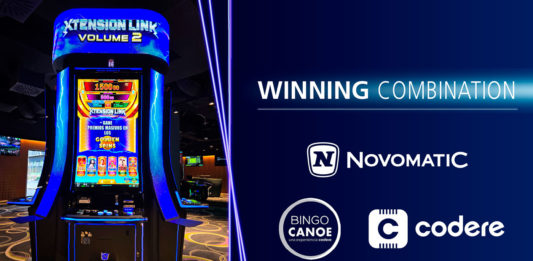 NOVOMATIC SPAIN PROTAGONIZA LA OFERTA DE ENTRETENIMIENTO DE BINGO CANOE