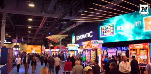 Novomatic revive los mejores momentos de su paso por G2E Las Vegas 2026